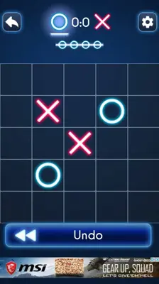 Glow Tic Tac Toe android App screenshot 2